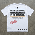 Ab Ki Baar Cockroach Sarkar — Street Art Tee Front View
