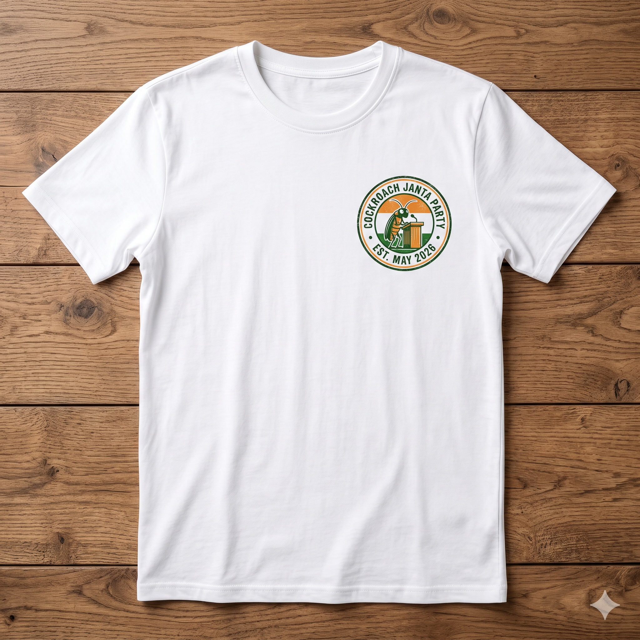 Our 5 Demands — Manifesto Tee Back View