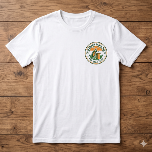 Our 5 Demands — Manifesto Tee Back View
