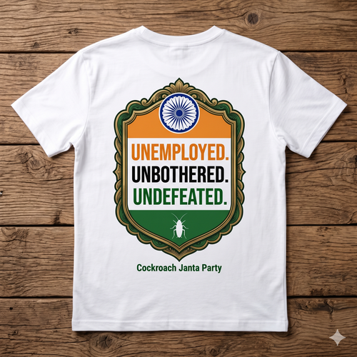 Our 5 Demands — Manifesto Tee Front View